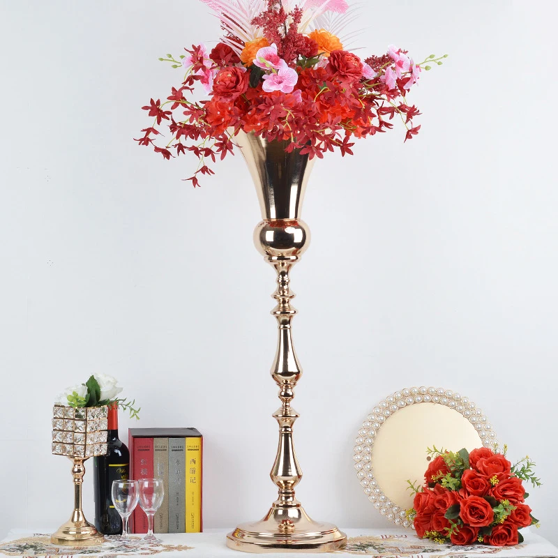 PEANDIM 89 см высокий ваза для цветов Свадебные дороги реквизит вечерние в виде