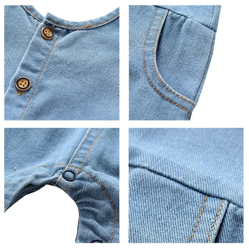 

Baby Girls Suspender Pants Children Denim Solid Pattern Sleeveless Pants Overalls Trousers