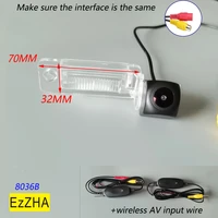 ezzha hd 170 degree fisheye ccd car rear view camera for audi a3s3 2004 2009 a4 a5 a6 2004 2013 q7 2003 2009 car monitor