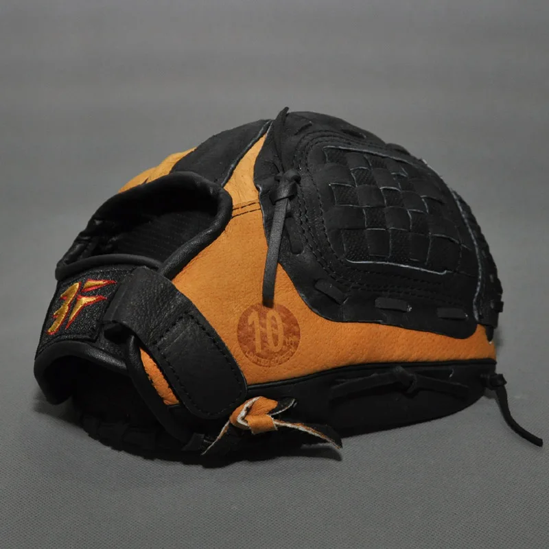 

Leather Woman Baseball Glove Batting Kids Baseball Catcher Softball Batting Gloves Adults Equipment Beisebol Sportswear BJ50ST