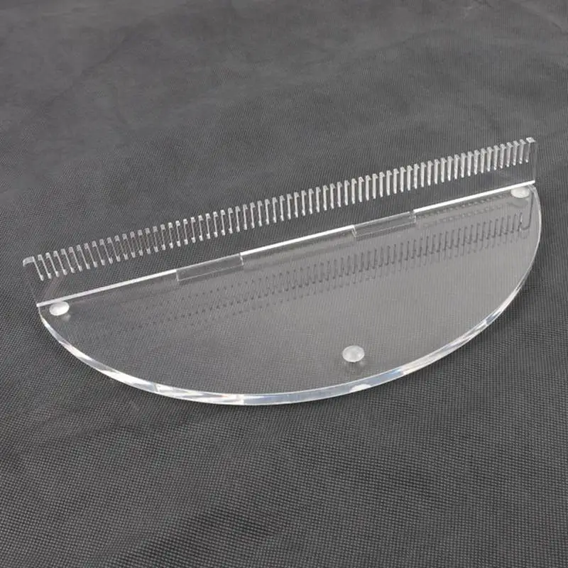 Semicircular Hair Extensions Wigs Toupee Weft Display Holder Board Stand Plate