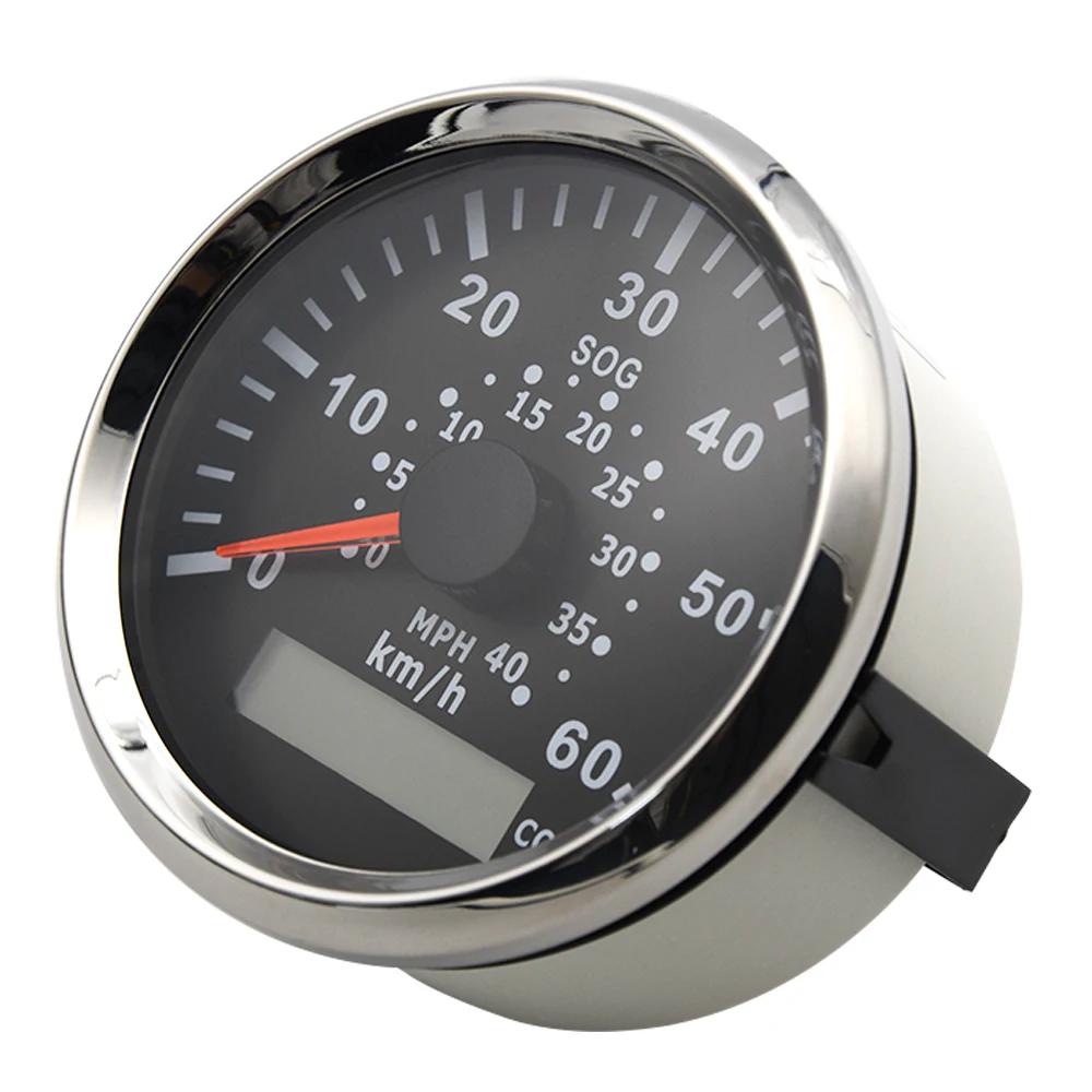 85 мм GPS измеритель скорости 60 км/ч с красной подсветкой для мотоцикла авто