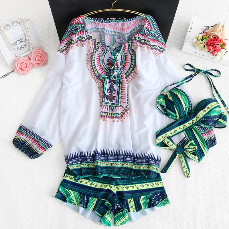 Купальник бикини с эффектом пуш апа и завышенной талией|Купальники| |