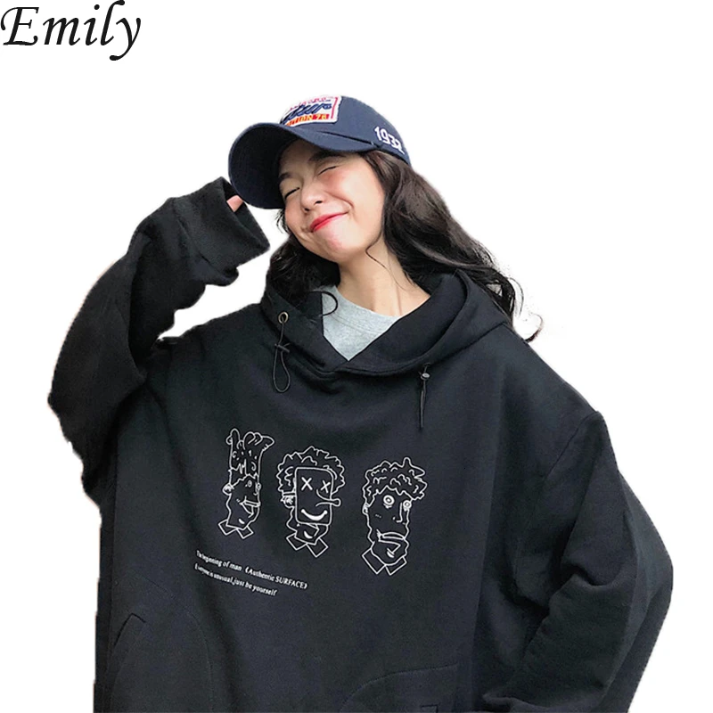 Осенне-зимние топы для женщин пуловер джемпер флисовые женские толстовки