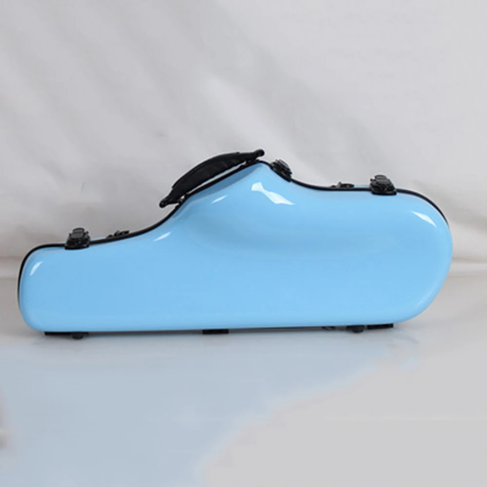 sky blue Стекло армированный пластик падение E альтсаксофон мешок, саксофон дело - Цвет: sky blue