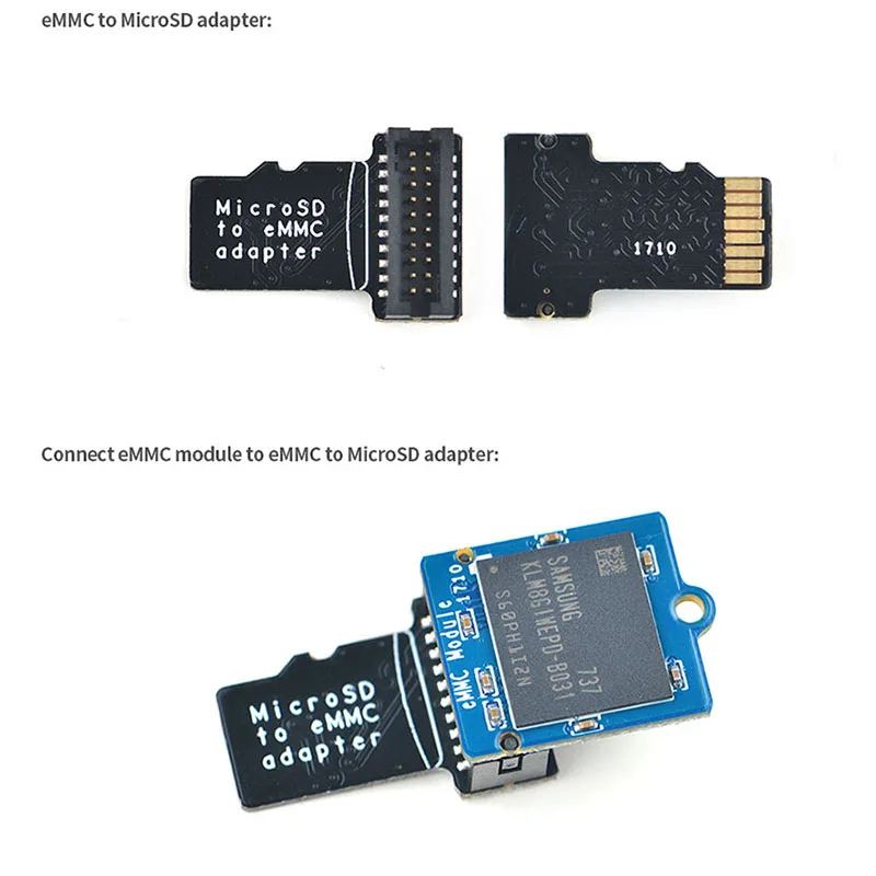 

Adapter EMMC Module 32GB With MicroSD Turn EMMC Adapter Free Shipping