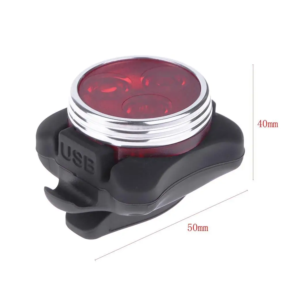 

Bicycle Light USB Charging MTB Mountain Bike Cycling LED Headlight Taillight Set Rainproof Bike Light Bicycle Accessories