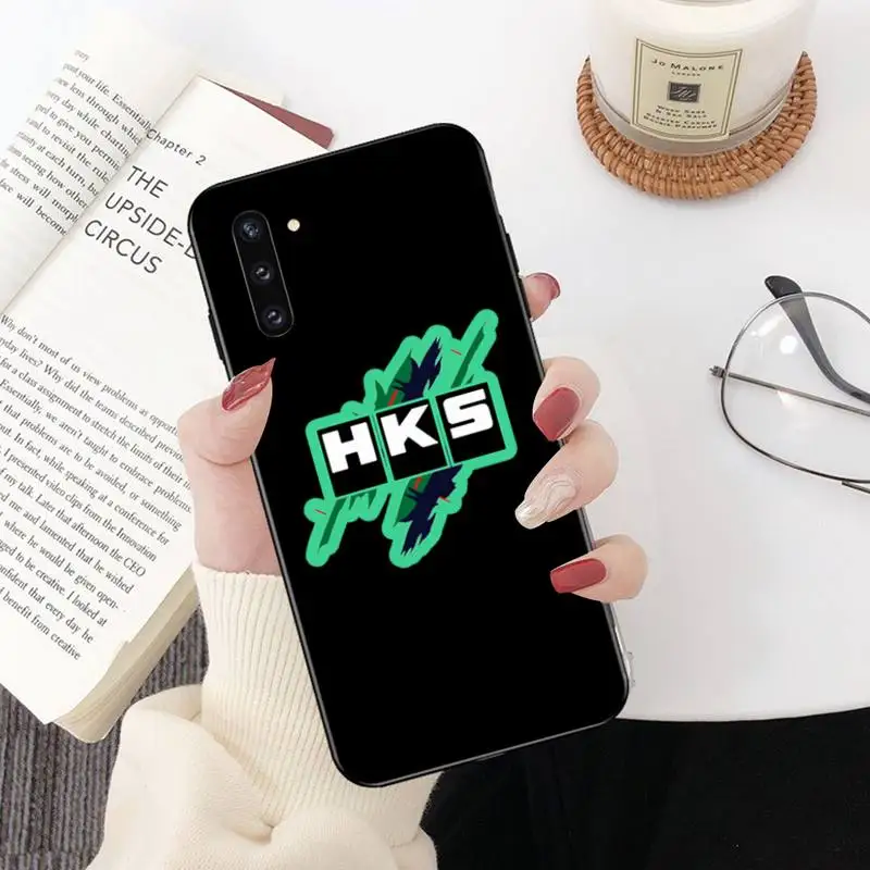 Чехол для телефона CUTEWANAN HKS с логотипом Samsung Galaxy J7 J8 J6 Plus 2018 Prime Note 7 8 9 10 pro | Мобильные