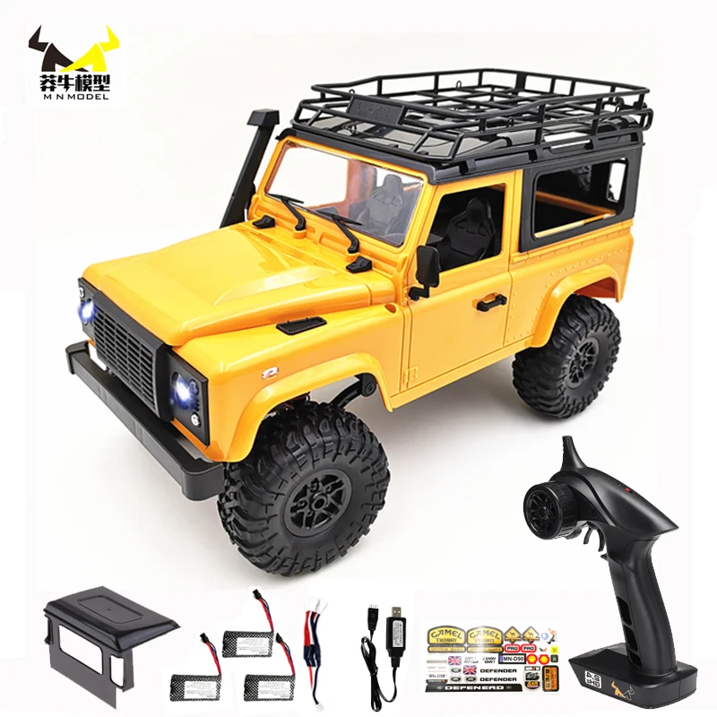 WPL 1:12 D90 Радиоуправляемый грузовик полноприводный 2 4G RTR внедорожный гусеничный