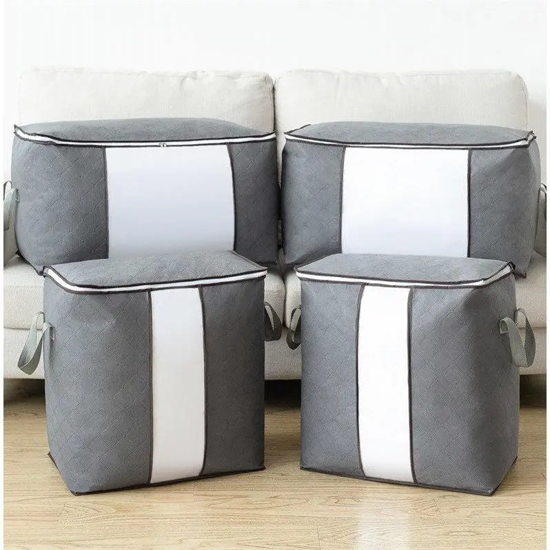 Waterproof Thick Quilt Storage Bag Large Capacity Clothing Storage Box Moving Luggage Packing Bag