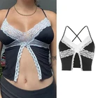 Укороченная женская одежда Fairycore Core, женские топы в стиле 90-х, эстетика Y2k, готическое звено, 2021, кибер-Ропа, корсет, волшебный укороченный топ