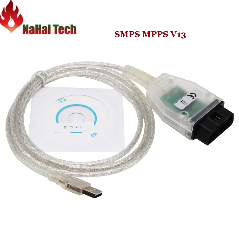 Программатор ECU для S-MPS MPPS V13.02 V13 K CAN Flasher диагностический интерфейс OBD2 OBDII-K + |