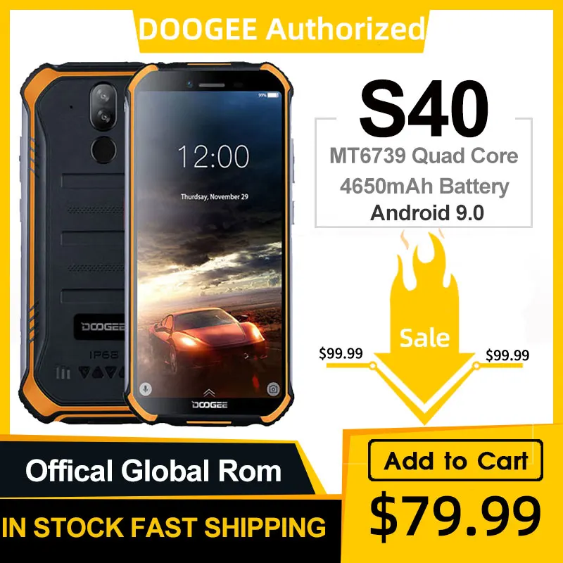 Смартфон DOOGEE S40 3+32ГБ|Смартфоны| |