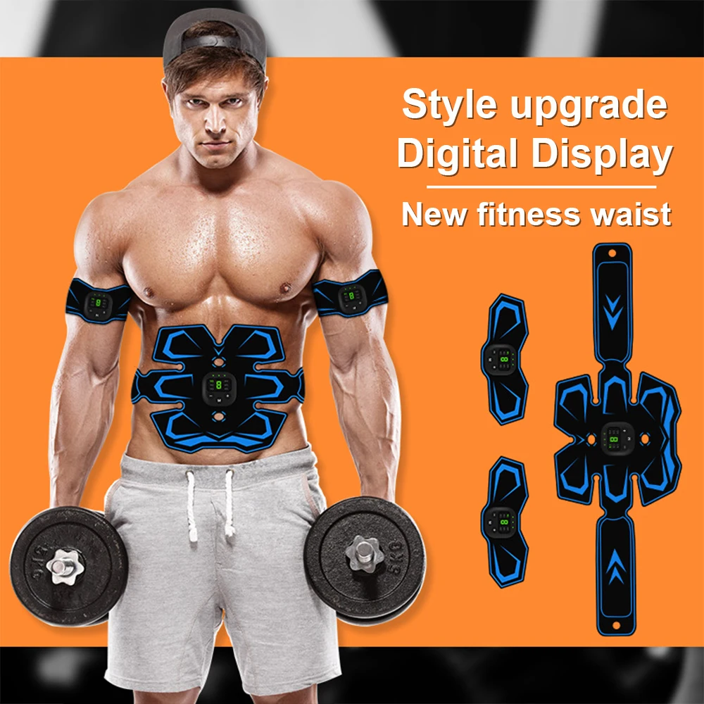 

Abdominal Muscle Sport Stimulator Body EMS Slimming Belt Fat Burning Exerciser Eletrostimolatore Arm Leg Massage Product