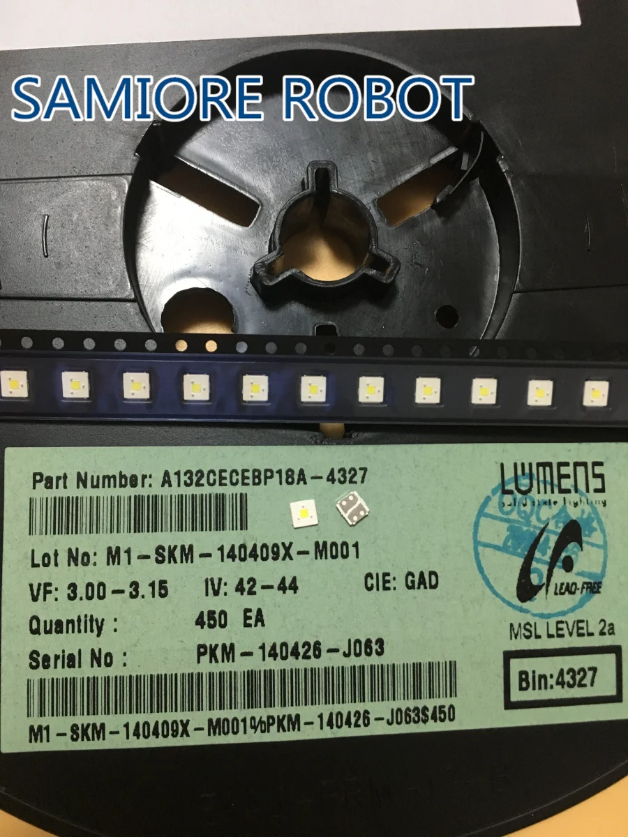 200 шт. люмен светодиодный ная подсветка Flip Chip 2 4 Вт 3 в 3535 холодный белый лм ЖК для