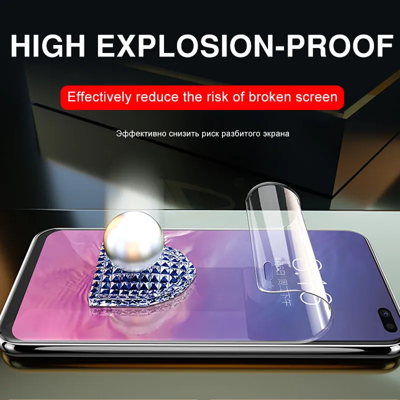 Гидрогелевая пленка 200D для Samsung Galaxy Note 10 8 9 Pro S8 S9 S10 PLus S10E 3 шт.|Защитные стёкла и