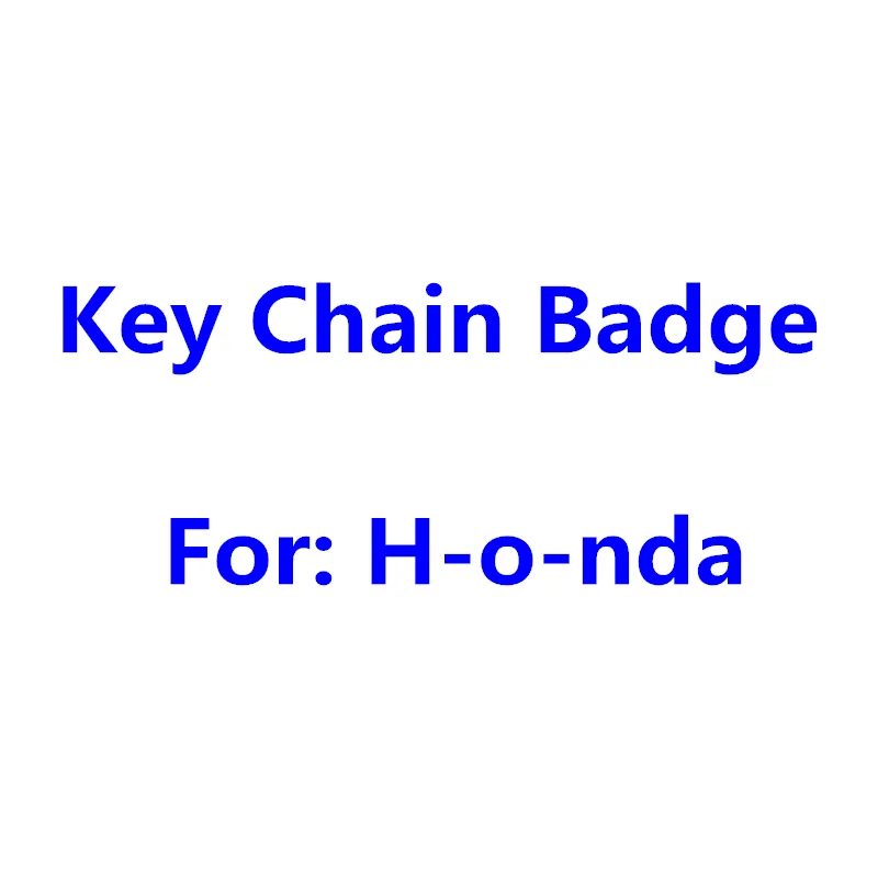 Двусторонний металлический модный 3d брелок с логотипом H черного красного цвета