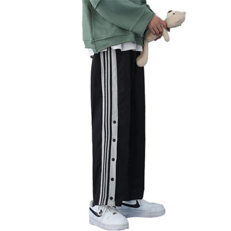 

2021 Sweatpants Women Baggy Sports Pants Joggers Wide Leg Oversized Streetwear High Waisted Trousers Women Y292