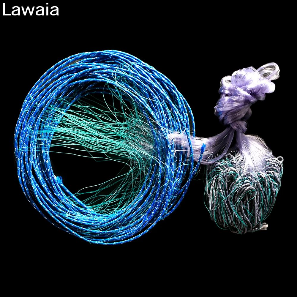 Lawaia кастинговая сеть однослойная финская многонитевая рыболовная для спорта на