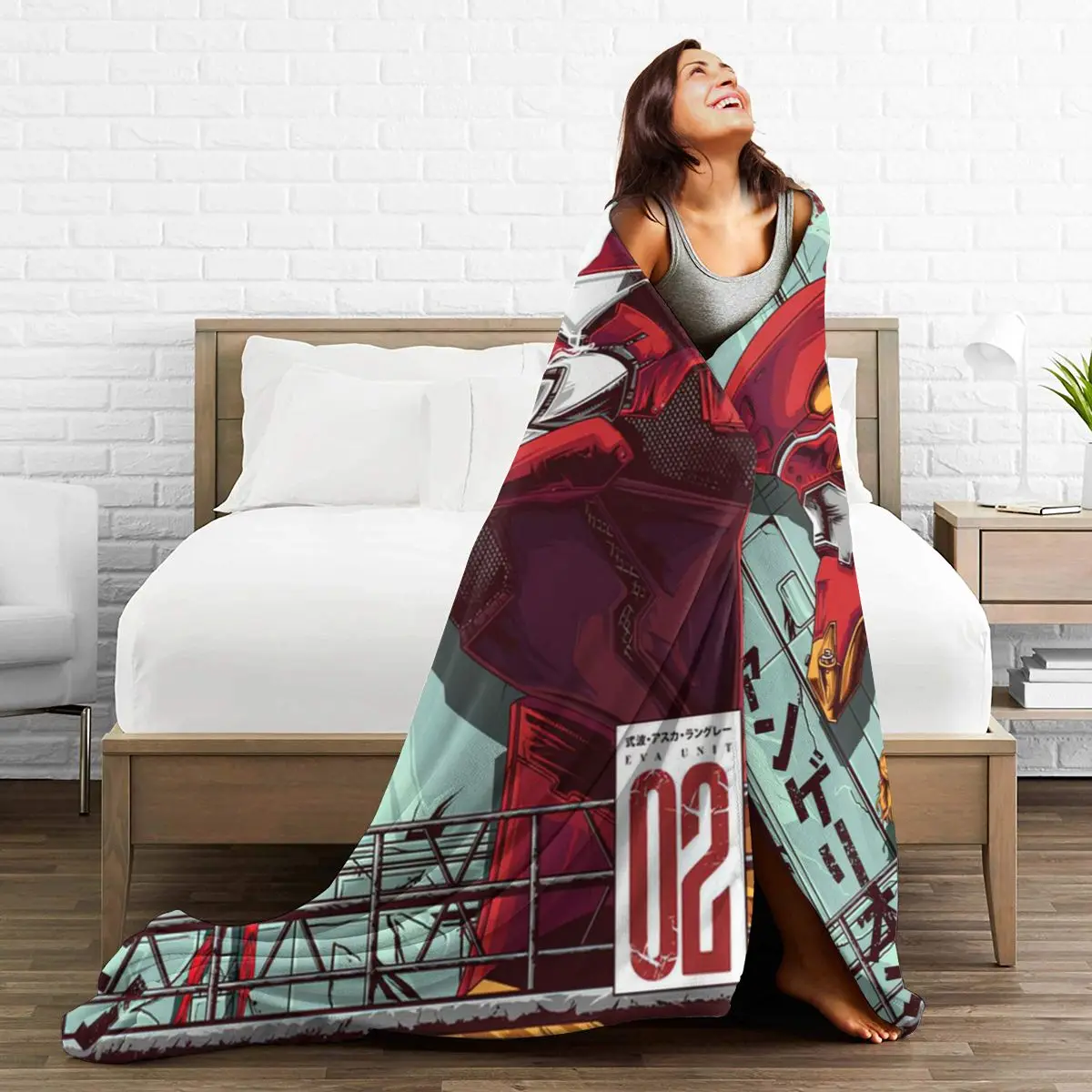 

3D Cartoon Sherpa Blanket Warm Super Soft Flannel Office Nap Bedspread Sofa Bedding Plush Quilt Plaids 300698919