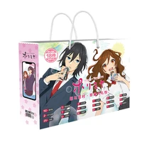 horimiya anime lucky gift bag collection toys with postcard poster badge stickers bookmark diy anime lovers gifts