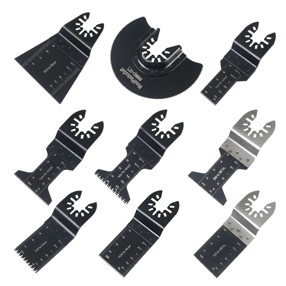 

Quick-release Oscillating Multi-function Tool Saw Blades Various Specifications HCS Precision Tooth Carbide Grinding Blades