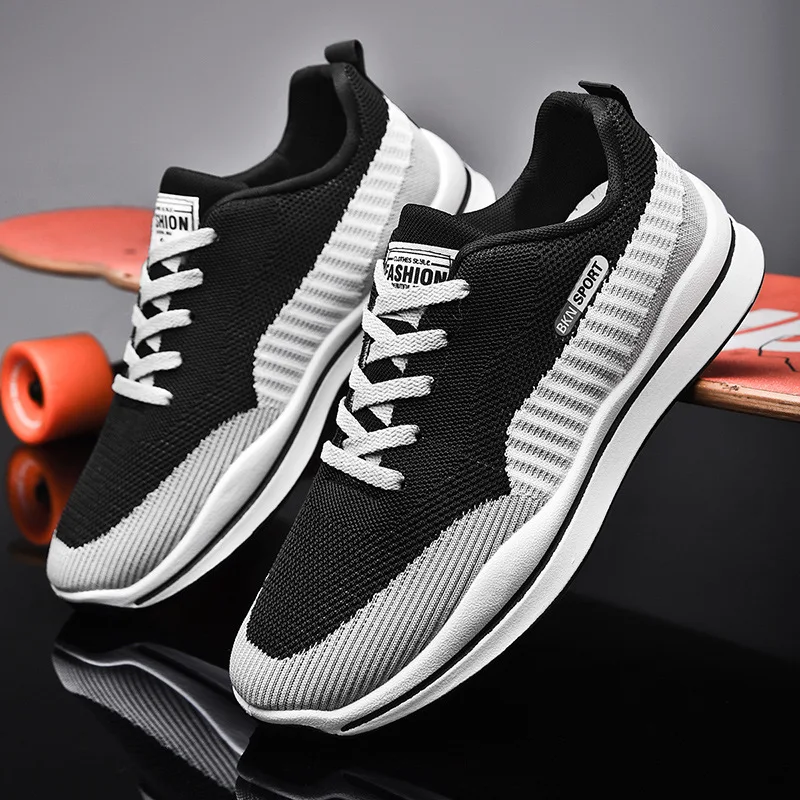 

2021 Running Shoes Men Women Sneakers Fashion White Black Comfortable Breathable Trainers Size 36-44