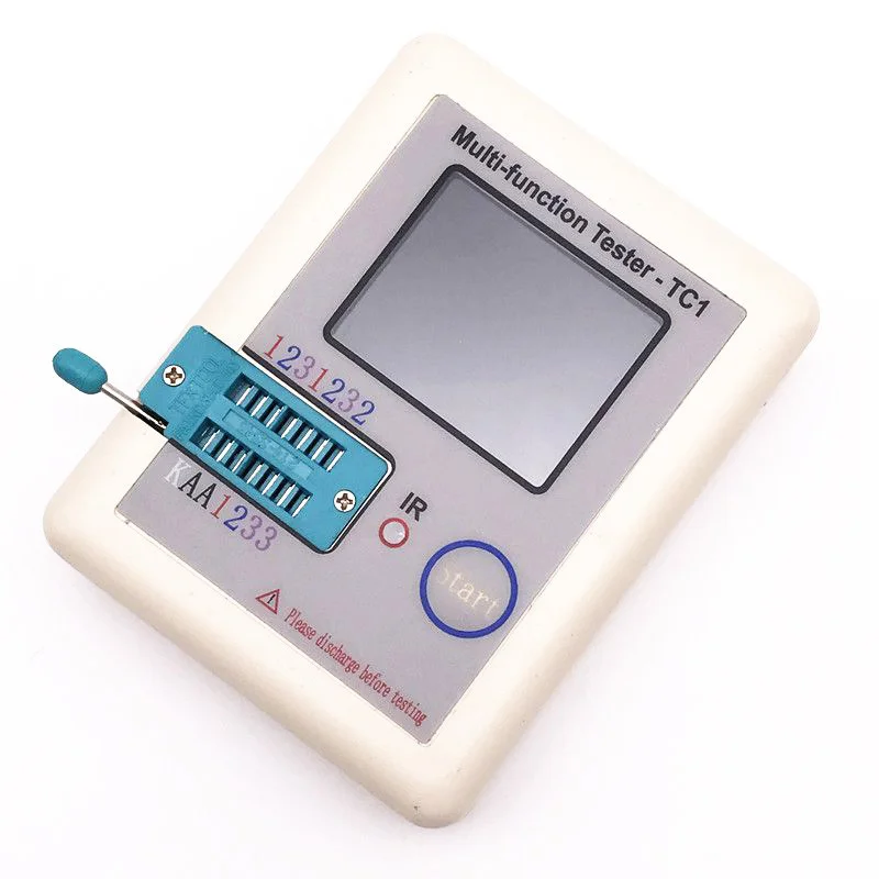 Многофункциональный тестер транзисторов TFT с подсветкой LCR-TC 1 8 дюйма цветной