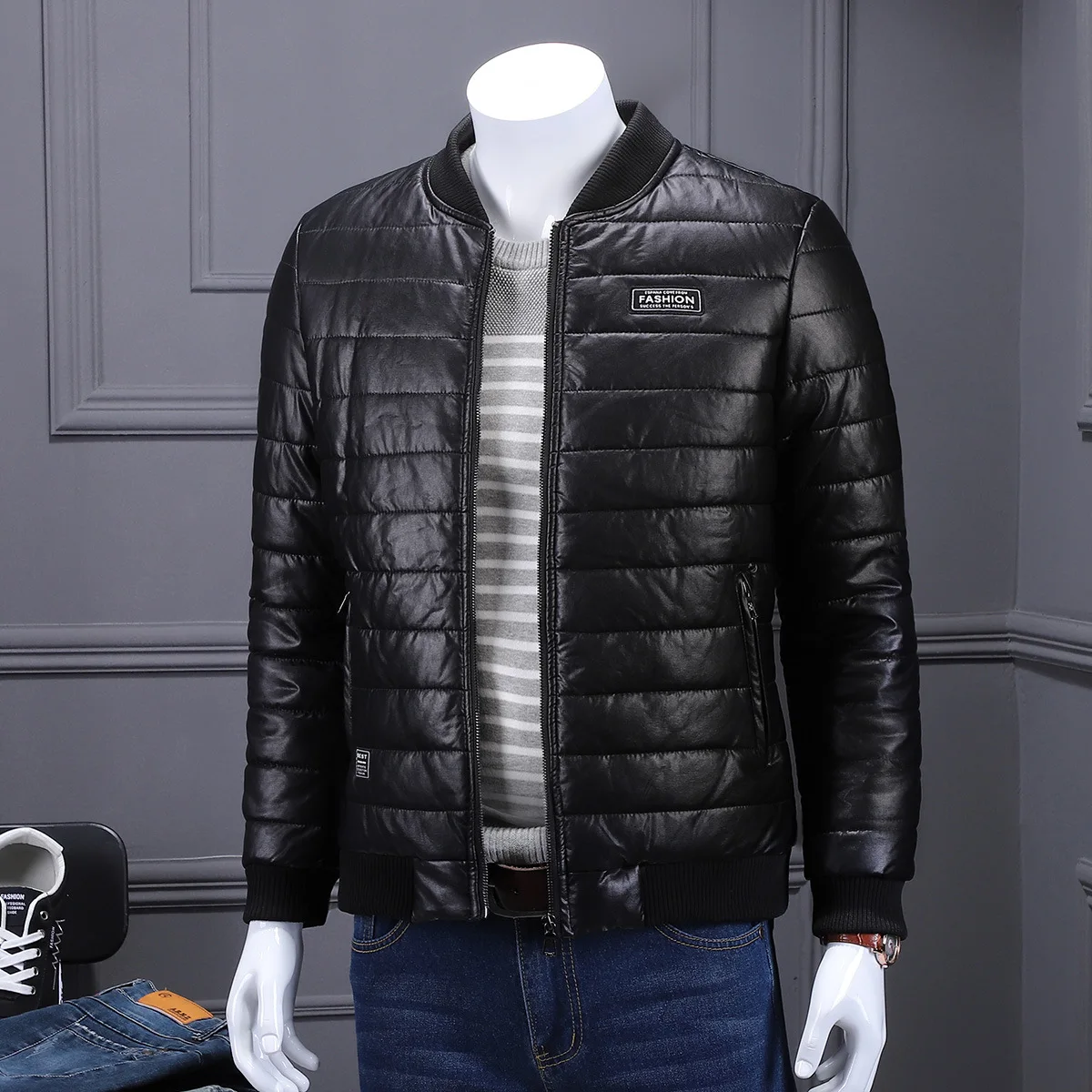 

2019 Winter Men Parkas Coat Warm Faux Fur Jacekt Coat Fashion Parkas Male Solid Color Parka Jackets Outerwear Plus Size M-8XL