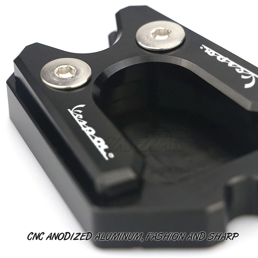 Подножка для мотоцикла увеличенная пластина боковая стойка площадка увеличения