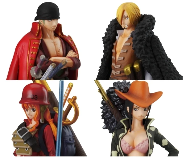

BANDAI One Piece Action Figure Ex Cashapou Small POP FILM Z Special Nami Ace Boa Hancoko Rare Model Toy