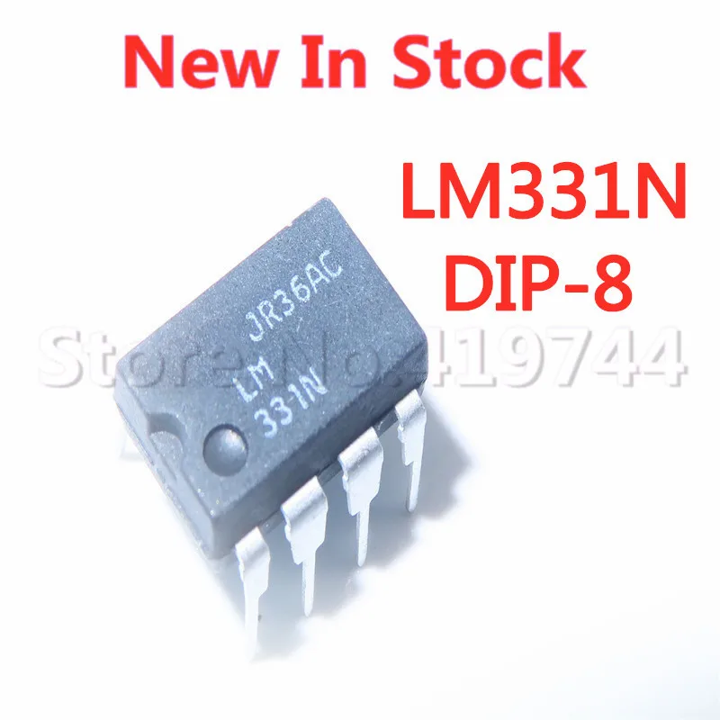 Преобразователь напряжения в частоту LM331 LM331N LM331P DIP-8, 10 шт./лот, в наличии Новый оригинал
