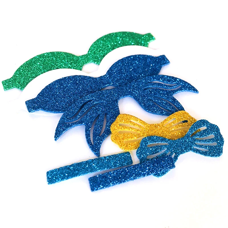 Скрапбукинговые штампы с изображением русалки и бантов новые металлические