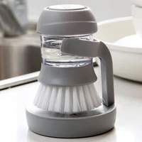 kitchen washing brushe liquid addition soap pot utensils with dispenser household bathroom cleaning tools kitchen accessories