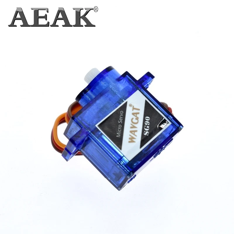 AEAK официальная умная электроника Rc Мини Микро 9g 1,6 кг сервопривод SG90 Для RC 250 450 Вертолет самолет автомобиль Лодка