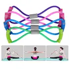 Тренажерный зал 8 слов эластичная лента Грудь Разработчик резиновый канат-эспандер Спорт тренировки сопротивление полосы фитнес оборудование Йога Тренировка