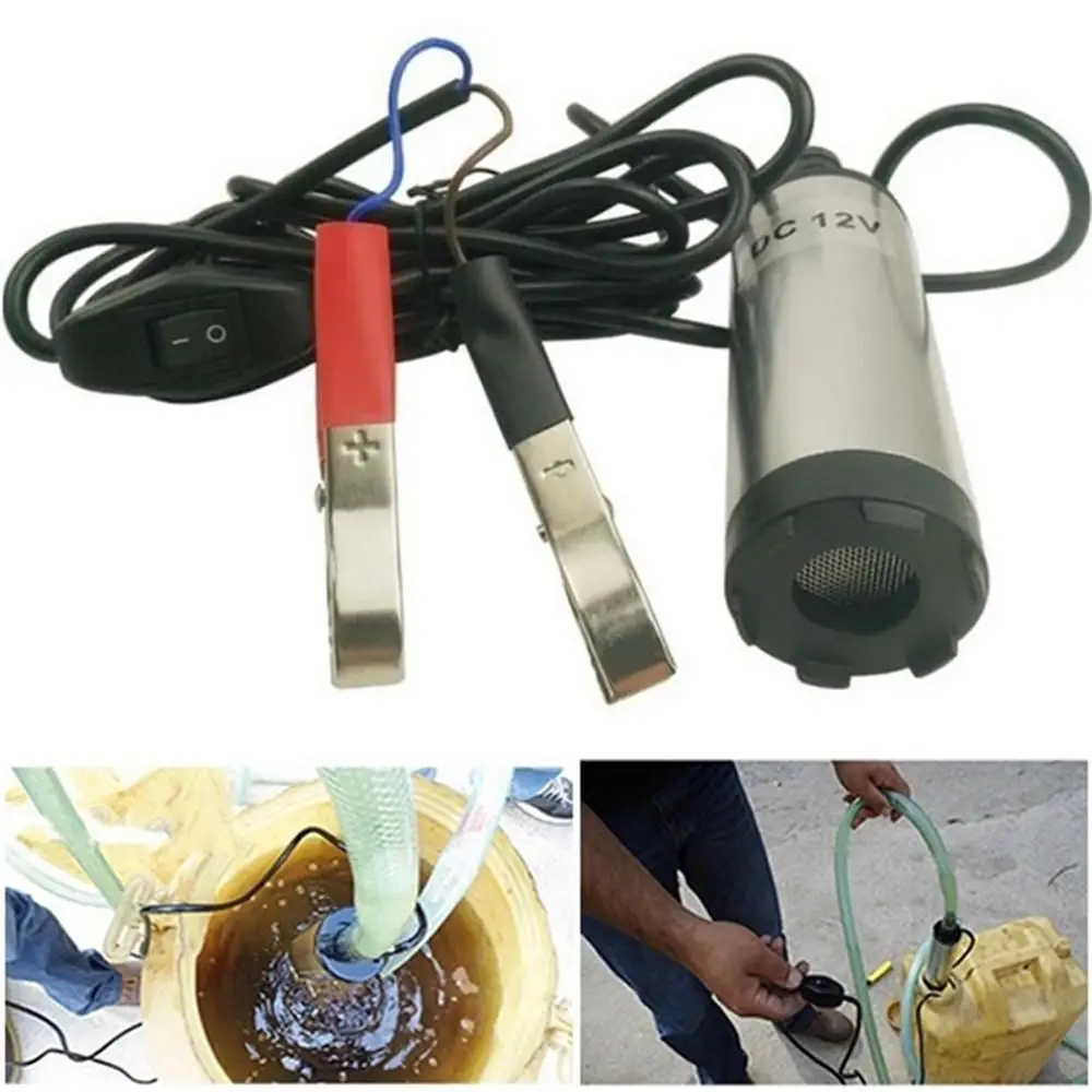 Автомобильный Электрический погружной насос 12 в пост. Тока 24 В 38 мм алюминиевый