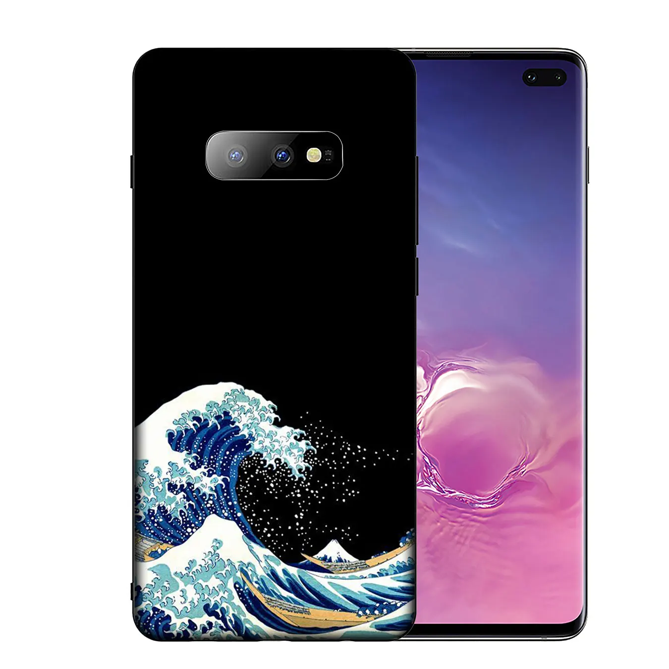 Мягкий чехол для телефона IYICAO The Great Wave off Kanagawa Samsung Galaxy S20 Ultra S10 Lite S9 S8 Plus S6 S7 Edge S10e |