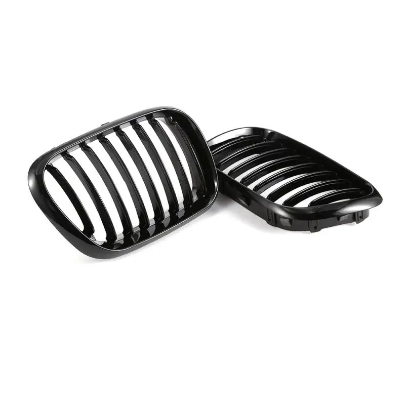2 шт. автомобильный передний бампер решетка для почек подходит BMW X5 E53 3 0 4 6 8 1999-2003