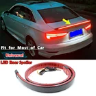 Универсальный светодиодный задний спойлер, задний спойлер для багажника автомобиля, модифицированные аксессуары для автомобиля