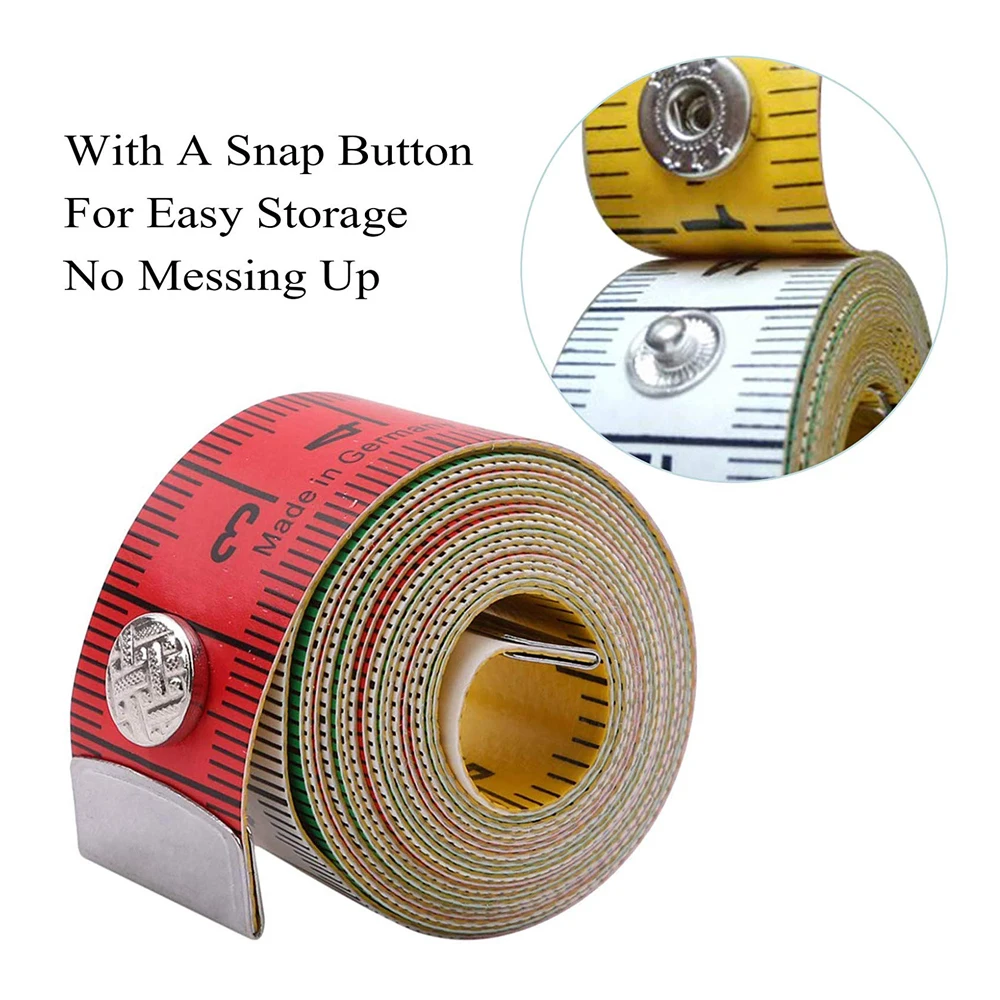 Портативная мягкая рулетка 150 см/60 дюймов немецкое качество измерительная
