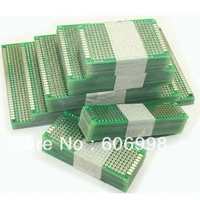 20pcslot double side prototype diy universal printed circuit pcb board protoboard with the size 5x7 4x6 3x7 2x8cm for arduino