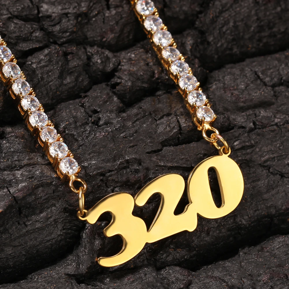 Купольная цепочка 13 мм с кубическим цирконием в стиле милитари Майами кубинское