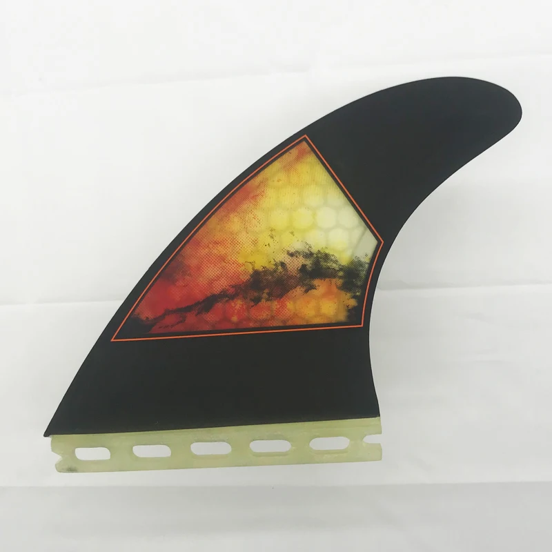 

Black Surfboard Future Fins Honeycomb Fiberglass Surf Board Fins For Sale