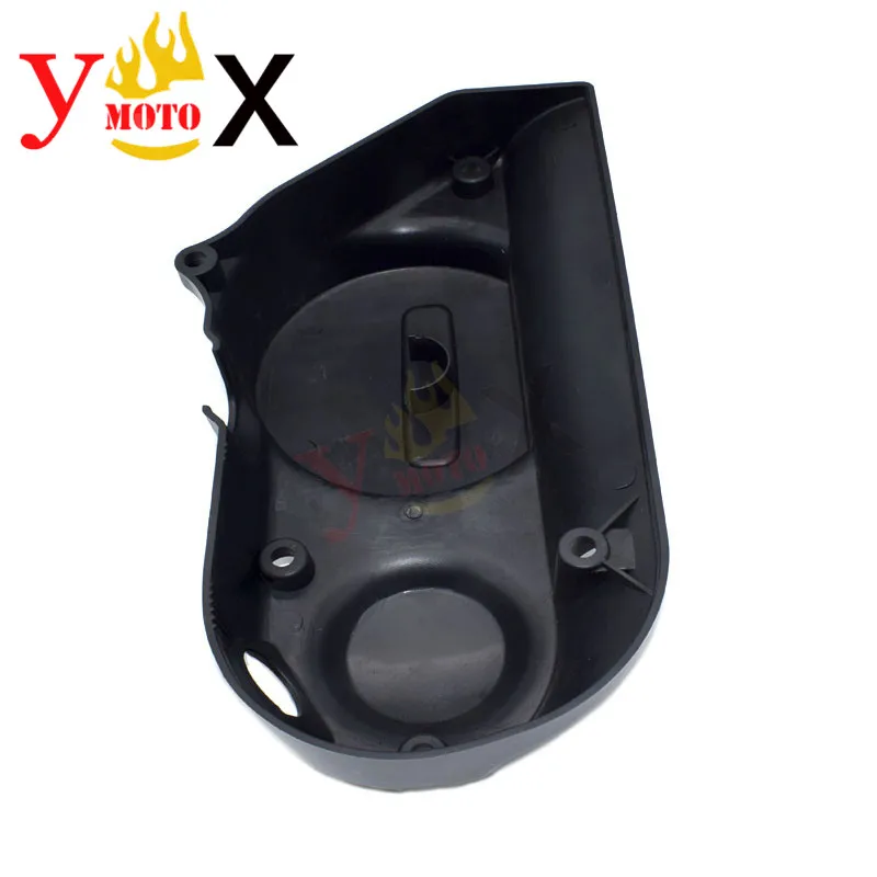 Черная крышка сцепления двигателя из АБС пластика для мотоцикла защитная
