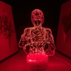 Фигурка аниме невероятные приключения Джоджо, светодиодный ночник Бруно букторати для дня рождения, светильник для спальни, декор манга, 3D настольная лампа