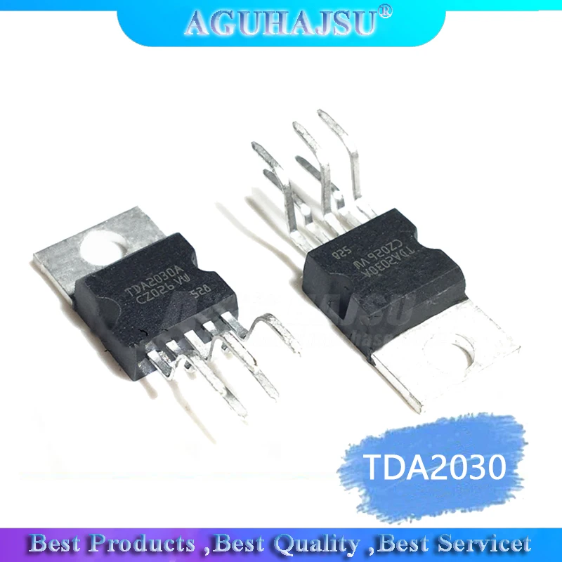 10 шт. линейный аудио усилитель TDA2030 TO220 5 TDA2030A TO 220 с коротким замыканием и тепловой