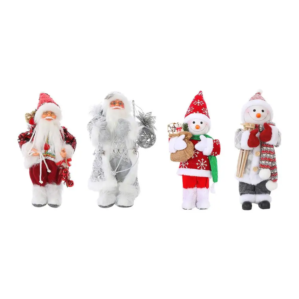 

Christmas Decoration Doll Cute Santa Snowman Deer Shaped Doll Home Decor Christmas Tree Hanging Ornament 2021 New Year Gift