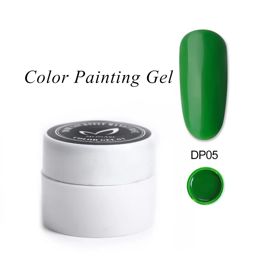 Цветной Гель лак MONASI Полупостоянный отмачиваемый модный гель чистый и блестящий