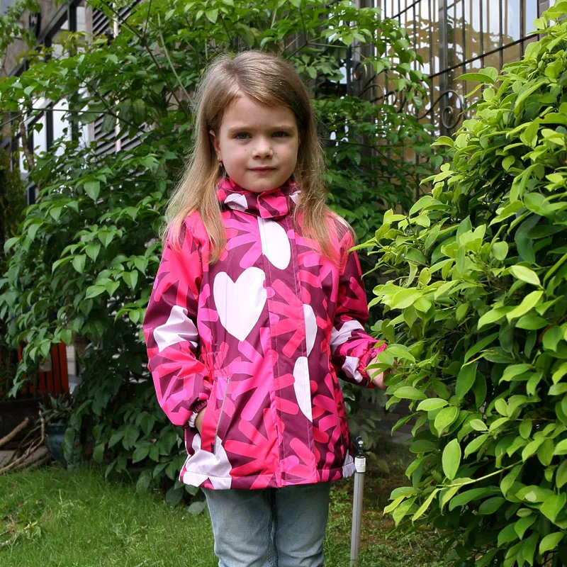 

Waterproof Girl Jacket 2021 Autumn winter Girls Polar Fleece Coats Children Jackets Double-deck Kid Sport Jackets
